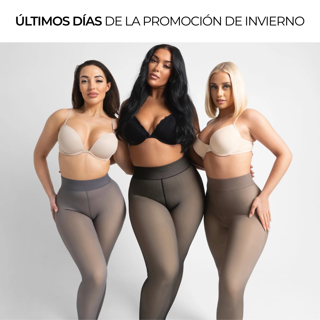 [COMPRÁ 1 Y LLEVATE 2] PANTIMEDIAS SUPER DIVA TÉRMICAS - CONTRA EL FRÍO, CON ESTILO