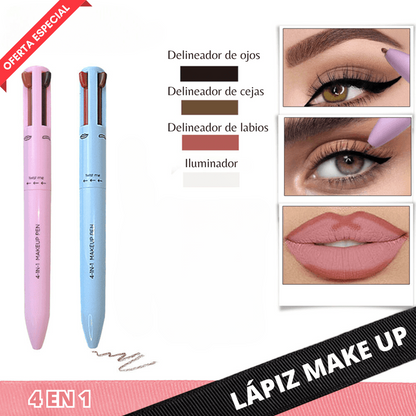 Lápiz Make UP 4 en 1 Multifunción - NECESITYE