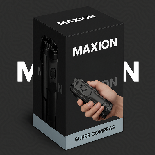 Maxion | Linterna táctica ultra potente de 10.000 lúmenes